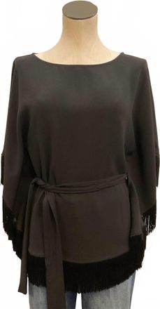 Trina Turk Womens Eye Opener Top In Black