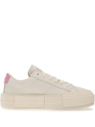 Converse platform leather Cruise trainers - unisex - Leather/Leather/Rubber - 11.5 - Neutrals