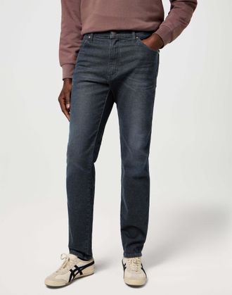 Wrangler Tapered-fit-Jeans WRANGLER WRANGLER Jeans River, Herren, Gr. 29, L&auml;nge 32, grau, Obermaterial: 69% Baumwolle CO. 30% Baumwolle CO recyc.. 1% Elasthan 