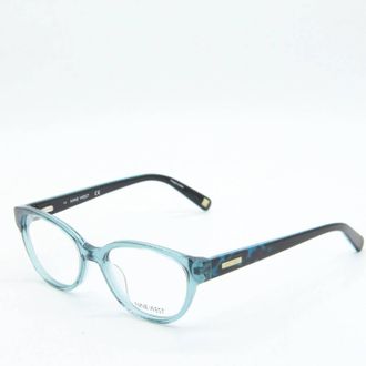 Nine West Womens Nw5101 Square Eyeglasses In Blue