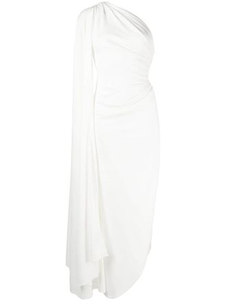 Rhea Costa Asymmetrische jurk - Wit