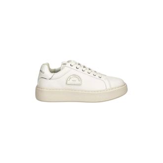 Karl Lagerfeld Schoenen, Dames, Wit, 38 EU, Leer, Maxi KUP Sneakers