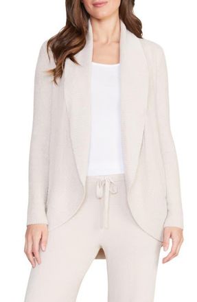 Barefoot Dreams CozyChic Lite Circle Cardigan in Stone at Nordstrom, Size X-Large