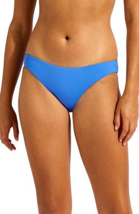Seafolly Hipster Bikini Bottoms in Sapphire at Nordstrom, Size 14 Us