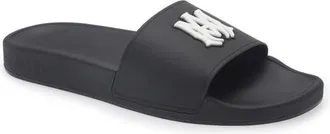 Amiri MA Pool Slide Sandal in Black at Nordstrom, Size 46