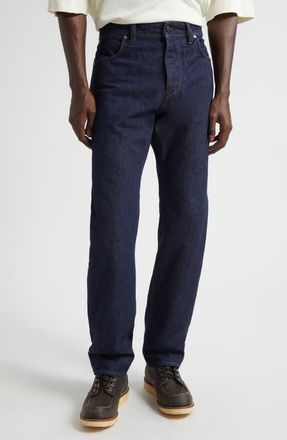 Stone Island Straight Leg Jeans in Indigo Denim-Rinsed at Nordstrom, Size 38