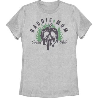 Disney Womens Disney Baddie Mom Social Club Graphic T-Shirt in Athletic Heather at Nordstrom, Size Xx-Large