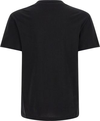 Valentino Garavani Mens Black Cotton T-Shirt