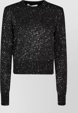 Golden Goose sequin embellished crew neck knit