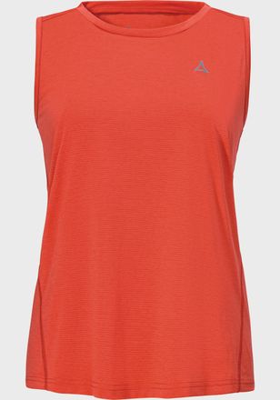Sch&ouml;ffel Funktionsshirt SCH&Ouml;FFEL CIRC Top Tauron L, Damen, Gr. 34, rot (2030, rot), Oberstoff: 100% Polyester, Rundhals, Shirts Funktionsshirt