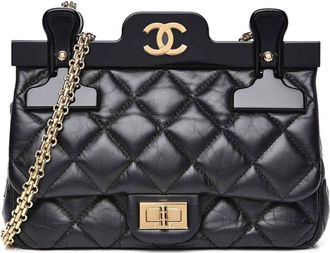 Chanel 2016 small 2.55 Reissue Flap Hanger shoulder bag - unisex - CALFSKIN - One Size - Black