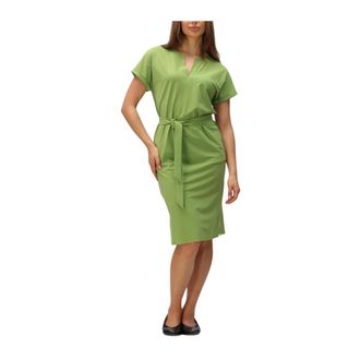 JapanTKY Japan Tky, Dames, Jurken, Groen, Maat: S Polyamide