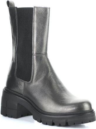 Bos. & Co. Brunas Waterproof Chelsea Boot in Steel/Black at Nordstrom, Size 6-6.5Us
