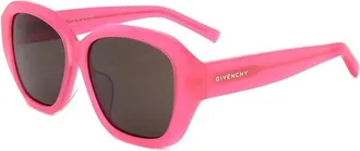 Givenchy Ladies Black Square Sunglasses GV40075F 75E