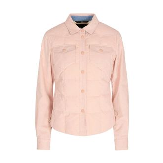 Moncler Nangy Shirt Jacket - female - Moncler - Shirts - Pink - S - Blouses & Shirts