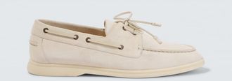 Loro Piana Mocassini Sea-Sail Walk in suede