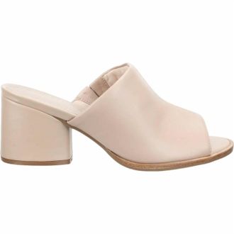 Bruno Menegatti Womens Norah Leather Mule Sandal In Nude