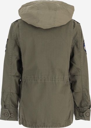 Polo Ralph Lauren Boys Cotton Parka Military Green Jacket