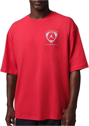 Nike Jordan Brooklyn T-Shirt University Red White IO0010-657