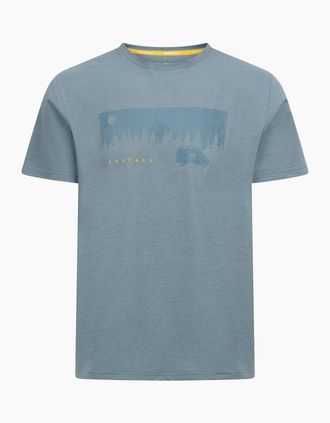 Trespass Mens Trespass Mens Jacub Short-Sleeved Casual T-Shirt - Grey - Size: 36