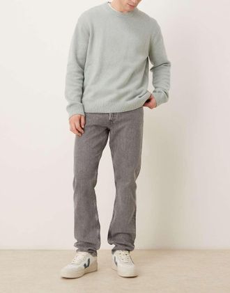 Arket Park - Jeans dritti regular fit grigi-Grigio