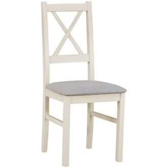 Selsey Selsey - Trunos - Silla De Comedor Acolchada - Gris Claro/greige