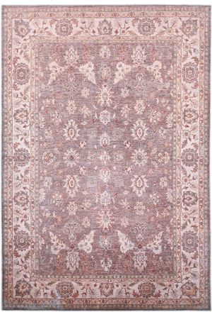 Gino Falcone Alfombra de poliéster tejida a máquina - marrón - 90x160 cm