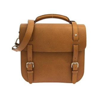 Louis Vuitton Pre-owned Reporter Samara Schoudertas - Dames - Pre-owned - Bruin - Maat: ONE Size Leer
