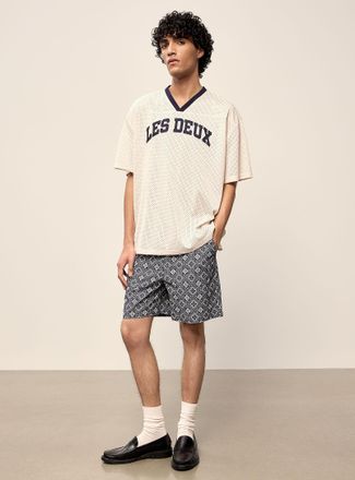 Les Deux Mens Harry arabesque short