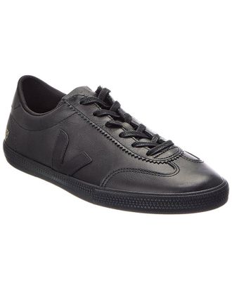 Veja Volley Signature Leather Sneaker