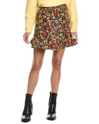 Ganni 3D Jacquard Mini Skirt