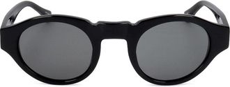 Linda Farrow DRIES VAN NOTEN DVN62 C1 Mens Sunglasses Black Size 47