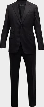 Tom Ford Men & apos;s Wool-Silk Master Twill Suit