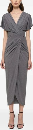 Nissa Abito lungo con scollo a V - Grigio