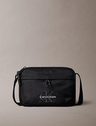 Calvin Klein Bolsa para cámara de nailon con logotipo prominente