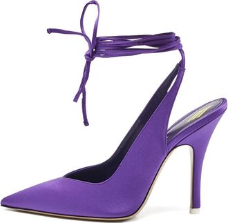 The Attico Pumps Venus a punta 115mm Pre-owned 2024 - Viola