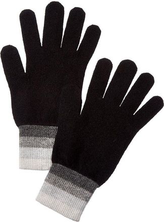 Brodie Contrast Stripe Cashmere Gloves