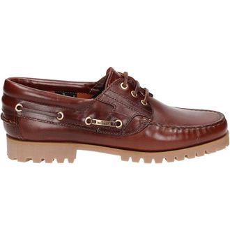 Van Bommel Schoenen, Heren, Bruin, 54 1/2 EU, Leer, Cognac Bootschoen voor Mannen