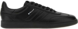 Bally Black Leather Rivy Sneakers