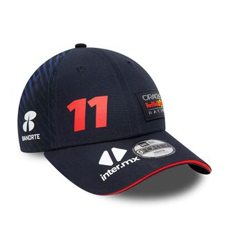 New Era Red Bull Racing, Sergio Perez Cap, 9Forty, KIDS, 2023, Navy blue, lightweight and adjustable for comfort, Official Merchandise