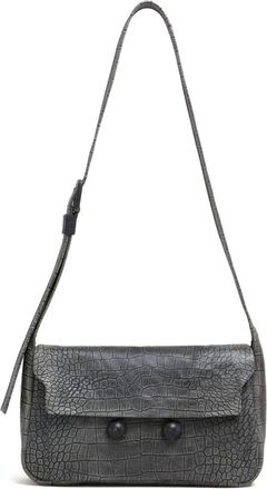 Marni Borsa a spalla in pelle - Nero