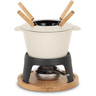 H.Koenig Fondue 4 Personas - Mont Joly - Color Beige - Hkoenig