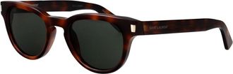 Saint Laurent SL 876 Zonnebril - unisex - Zonnebrillen - Bruin - 48 MM - Accessoires