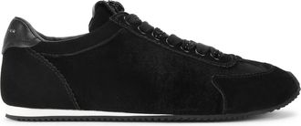 Kurt Geiger Womens Velvet Islington Sneaker Dr Sneakers - Black - Size UK 5