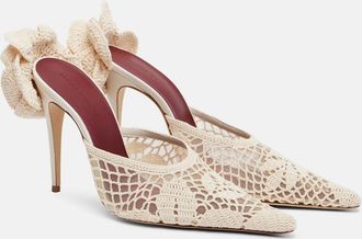 Magda Butrym Sandali in crochet e pelle