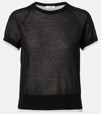Vince Cotton-blend T-shirt