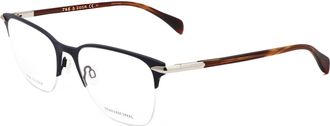 Rag & Bone Rag & Bone Mens 55mm Matte Blue Opticals