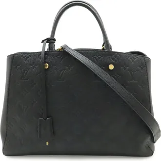 Louis Vuitton Monogram Noir Monogram Empreinte Handbag Shoulder Bag Tote Bag (Pre-Owned)