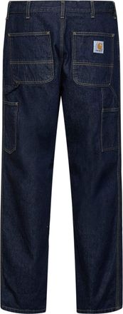 Carhartt Work in Progress Mens Jeans Single Knee Blue