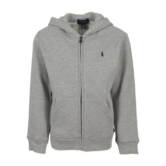 Polo Ralph Lauren Hoodies & sweatvesten, Heren, Grijs, XL, Gebreide hoodie tops